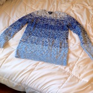 NWT Land’s end drifter blue ombré sweater